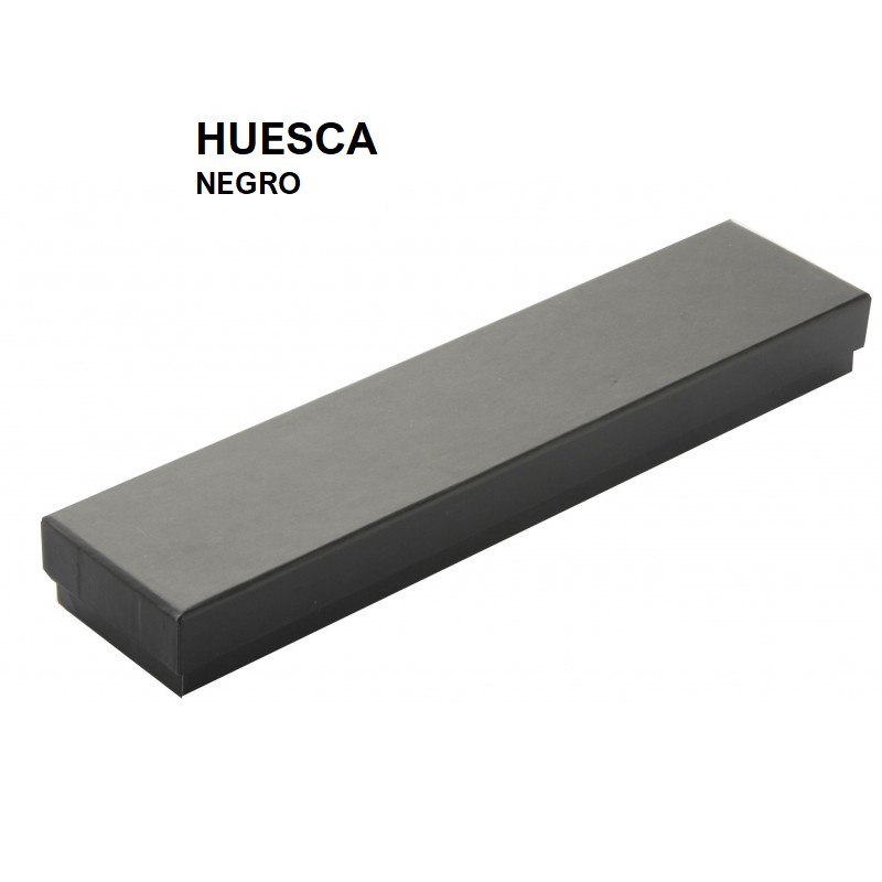 Black HUESCA case, Bracelet 233x53x27 mm.